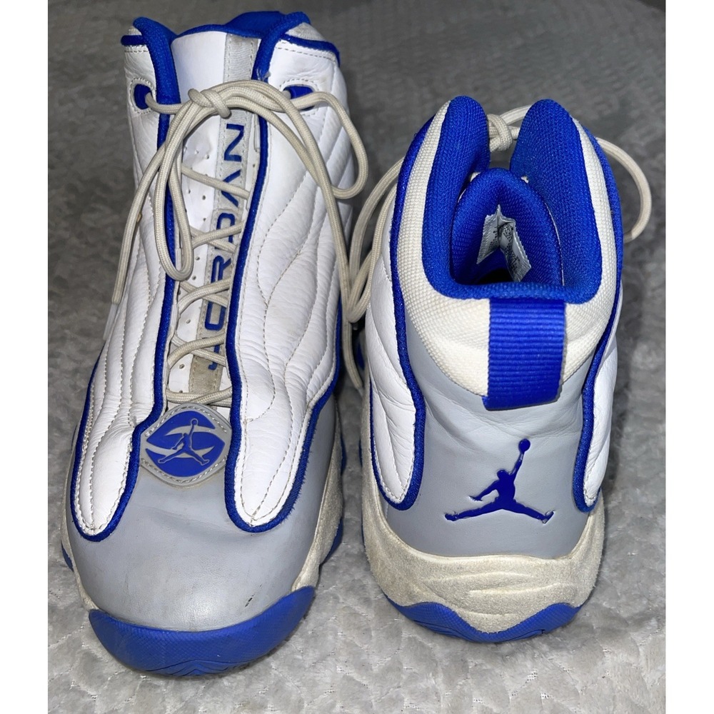 Nike Air Jordan Pro Strong‎ White Blue DC8418-104 Men's Size 12 US